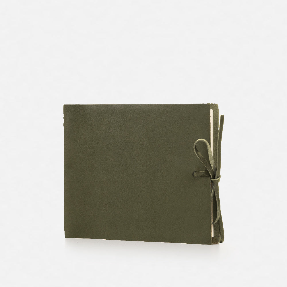 Soft Leather Album with Tie