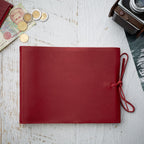Soft Leather Album with Tie