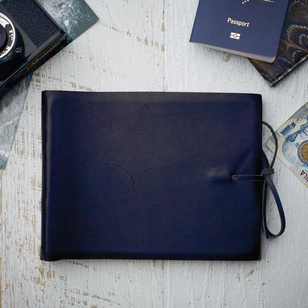 Soft Leather Album with Tie
