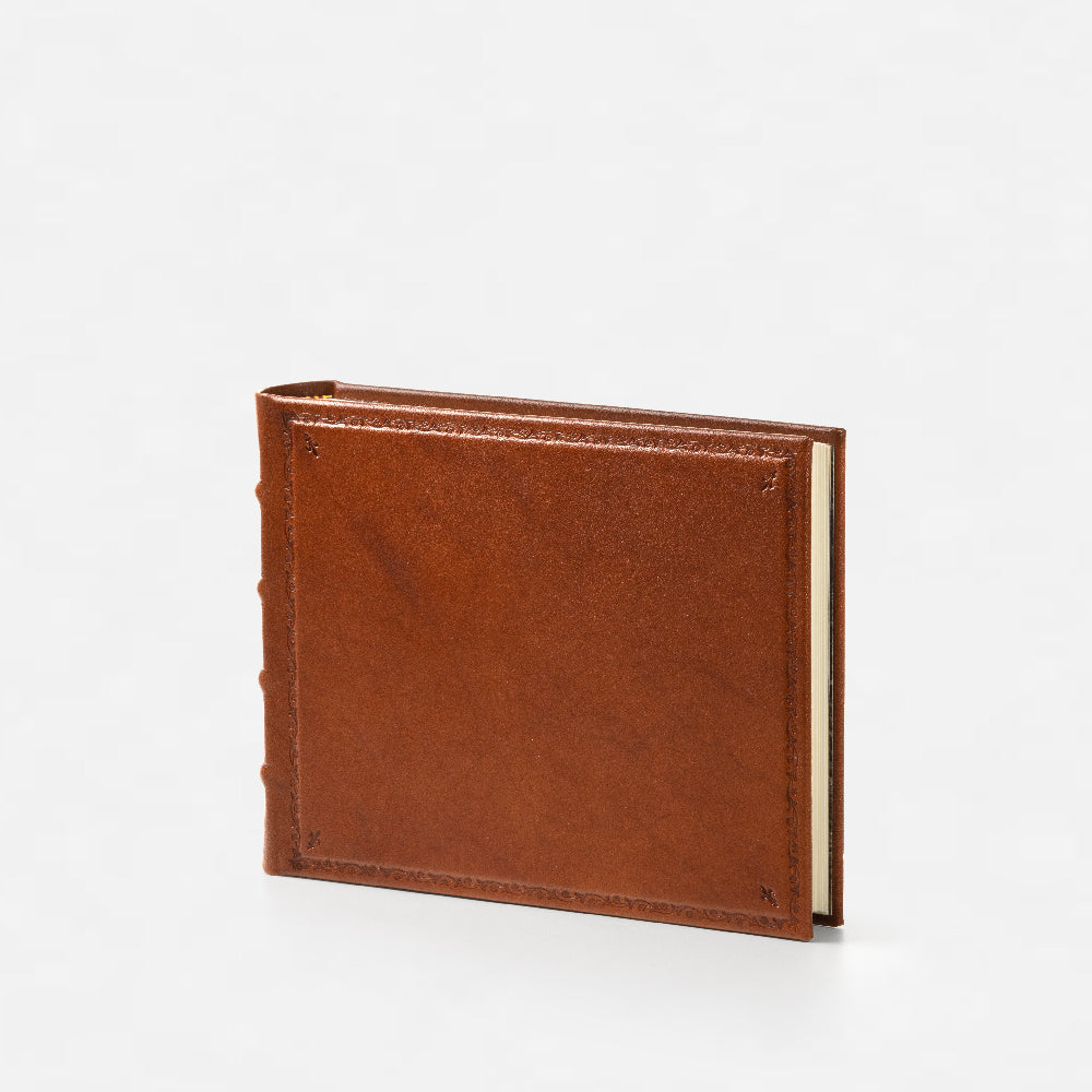 16th Century Style Leather Album with Border Tooling