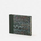 Marbled Paper Album with Canvas Spine