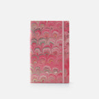 Marbled Paper Journal - Soft Cover - Dotted - With Elastic