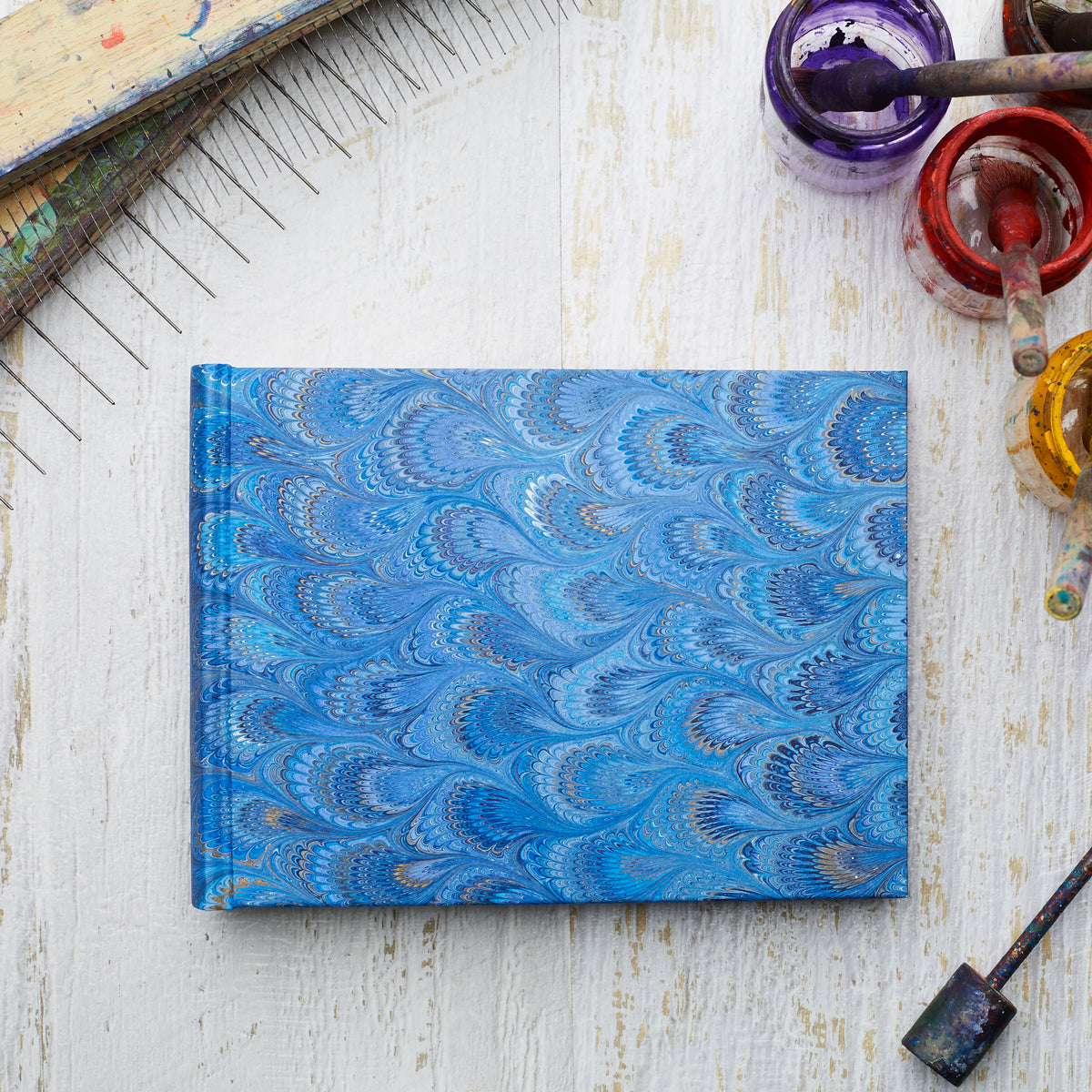 Marbled Paper Album