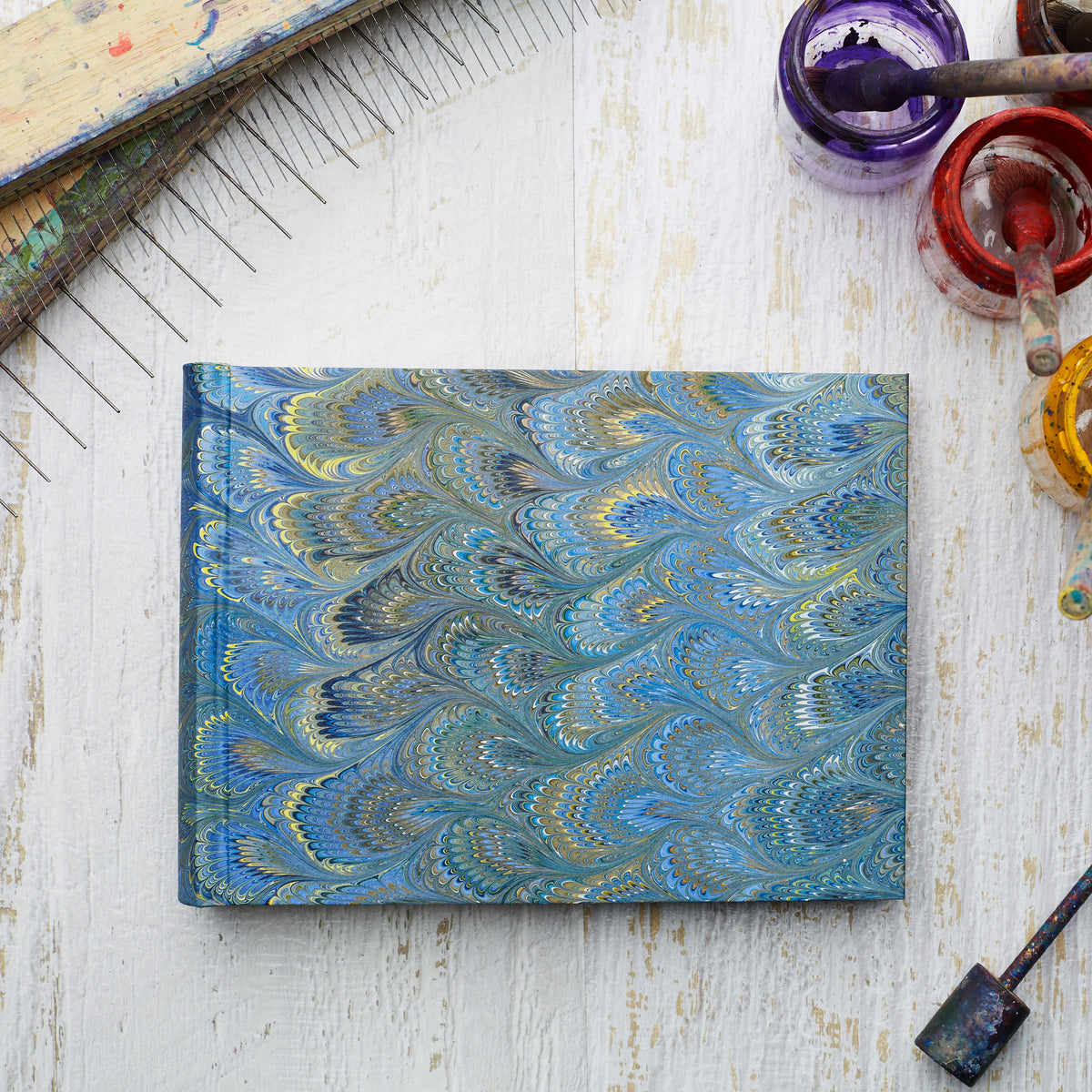 Marbled Paper Album
