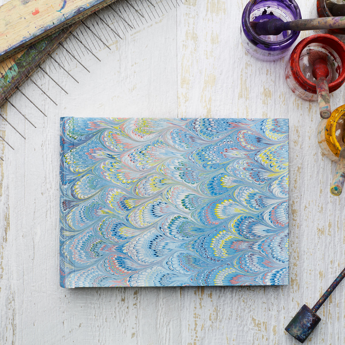 Marbled Paper Album
