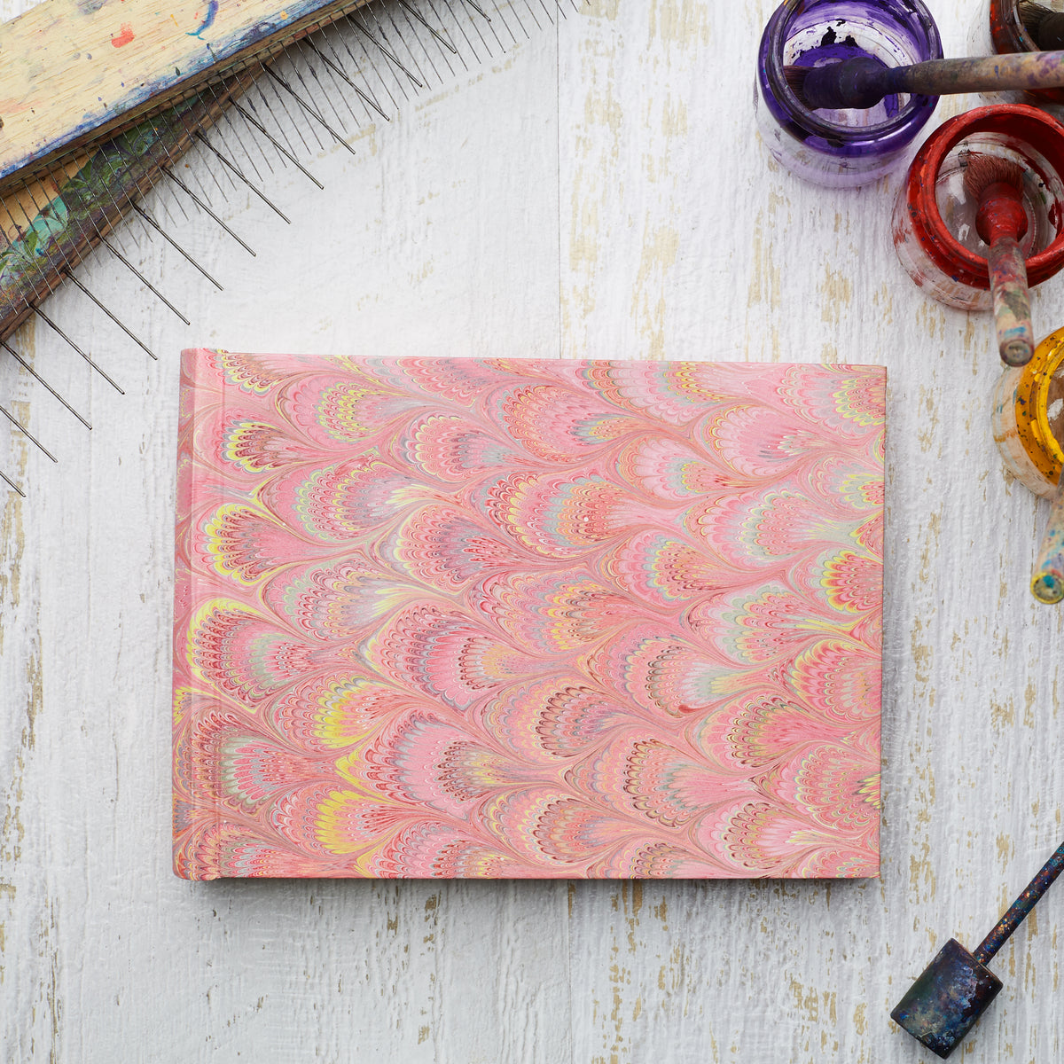Marbled Paper Album