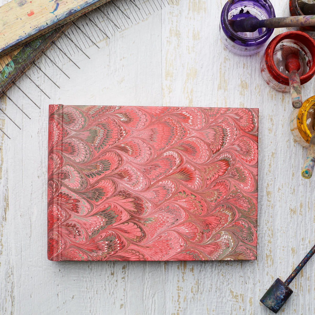 Marbled Paper Album