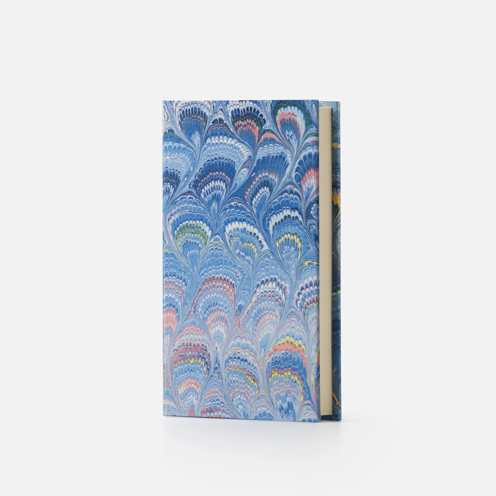Marbled Paper Journal - Hard Cover - Unlined