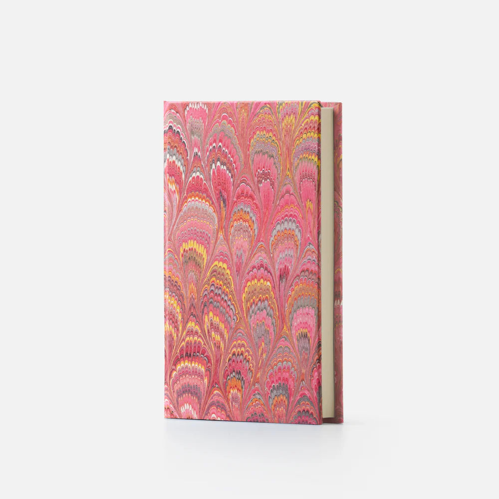 Marbled Paper Journal - Hard Cover - Unlined