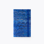 Marbled Paper Journal - Soft Cover - Dotted - With Elastic