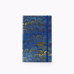 Marbled Paper Journal - Soft Cover - Dotted - With Elastic