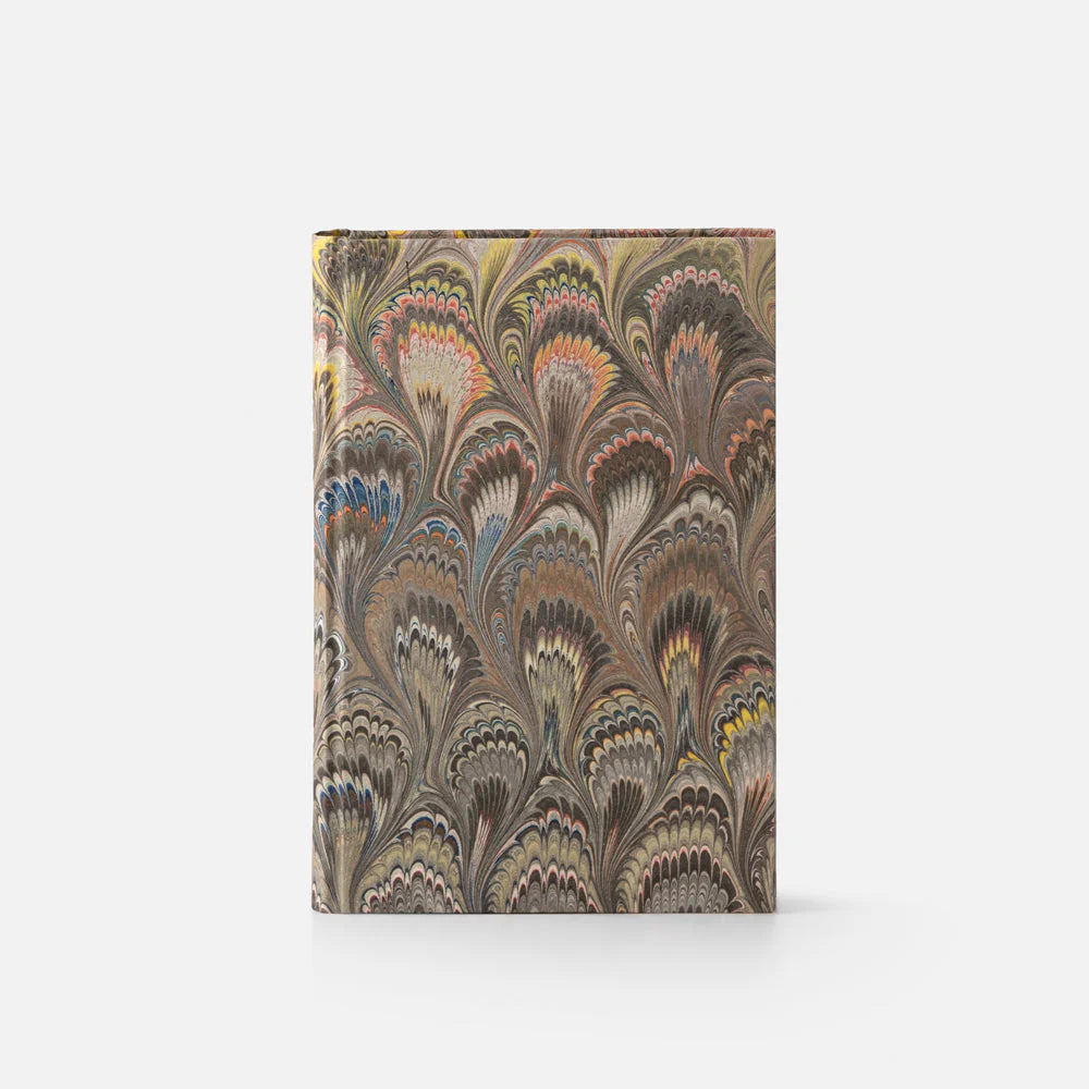 Marbled Edges Paper Journal - Hard Cover - Unlined