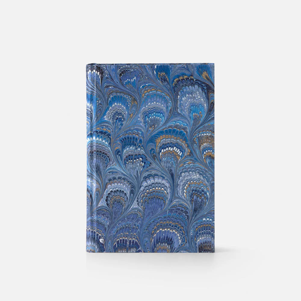 Marbled Edges Paper Journal - Hard Cover - Unlined