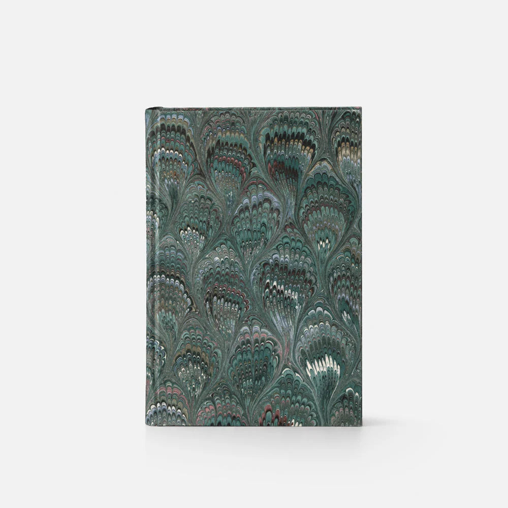 Marbled Edges Paper Journal - Hard Cover - Unlined