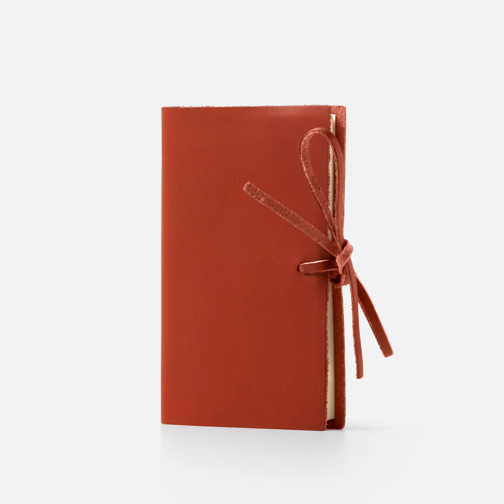 Leather Journal - Soft Cover - Unlined - With Tie