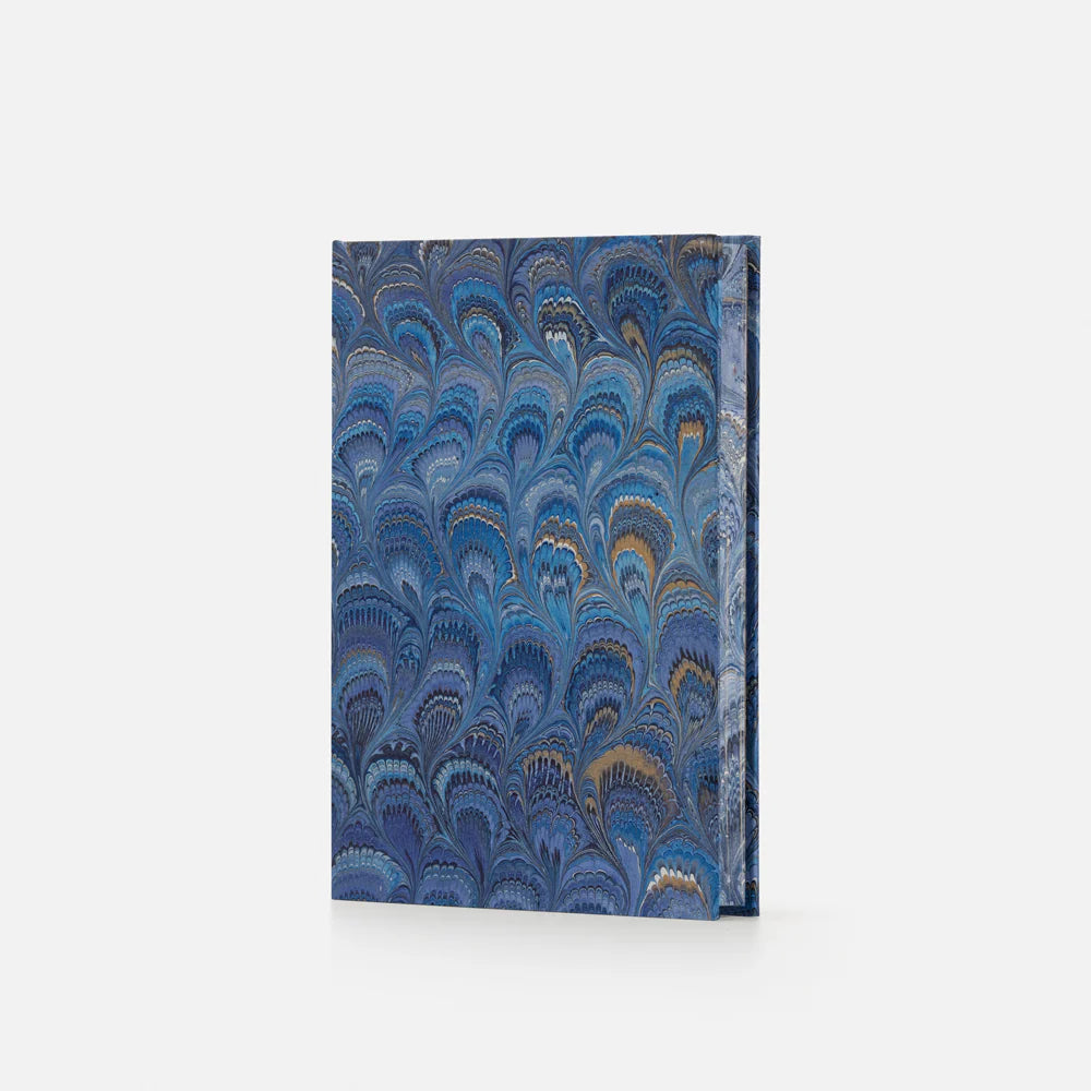 Marbled Edges Paper Journal - Hard Cover - Unlined