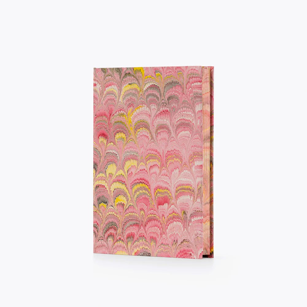 Marbled Edges Paper Journal - Hard Cover - Unlined