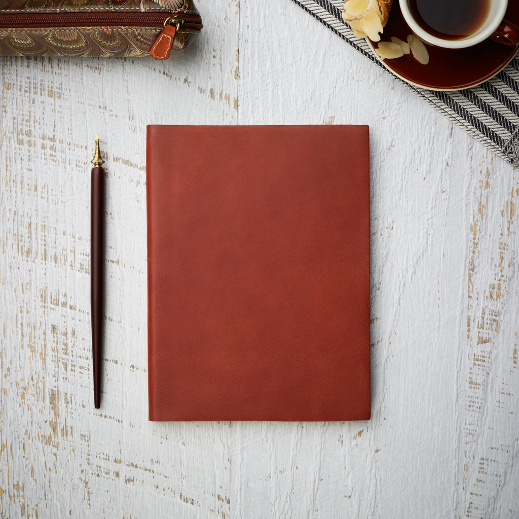 Leather Journal - Soft Cover - Unlined - No Tie