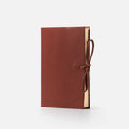 Leather Journal - Soft Cover - Unlined - With Tie