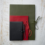 Leather Journal - Soft Cover - Unlined - With Tie