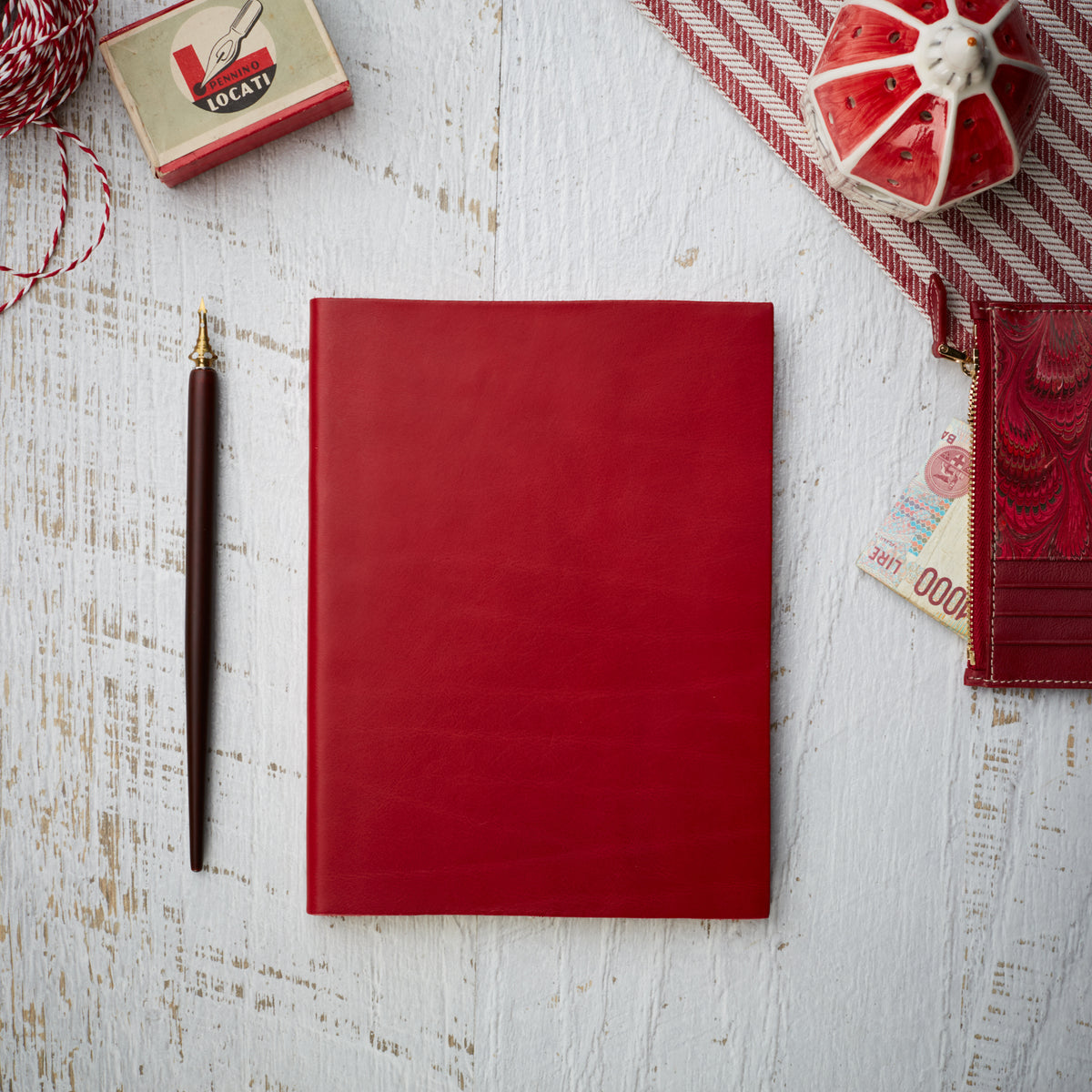 Leather Journal - Soft Cover - Unlined - No Tie