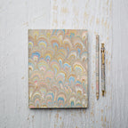 Marbled Paper Journal - Hard Cover - Lined