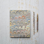 Marbled Paper Journal - Hard Cover - Lined