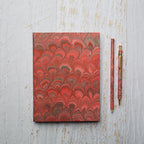 Marbled Paper Journal - Hard Cover - Lined