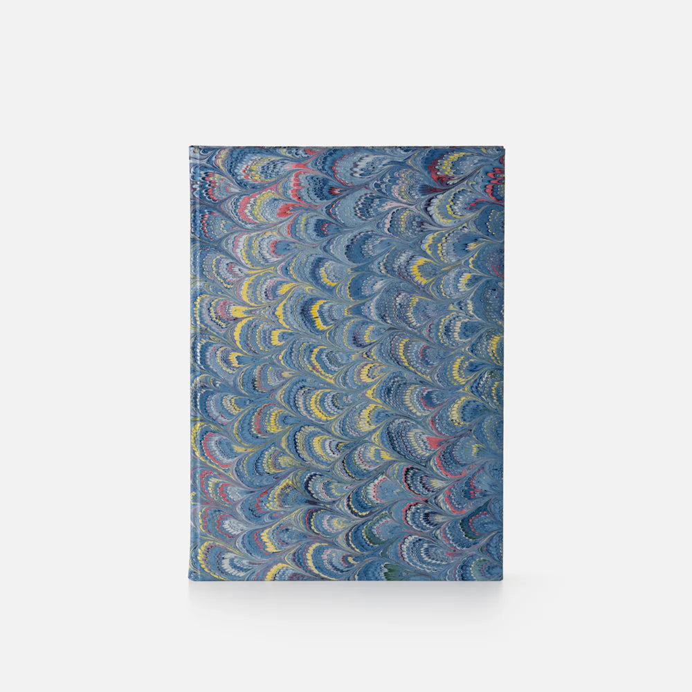 Marbled Paper Journal - Hard Cover - Unlined