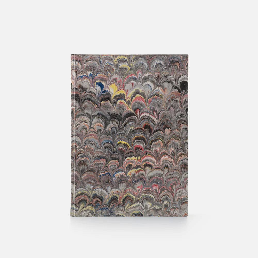 Marbled Paper Journal - Hard Cover - Unlined