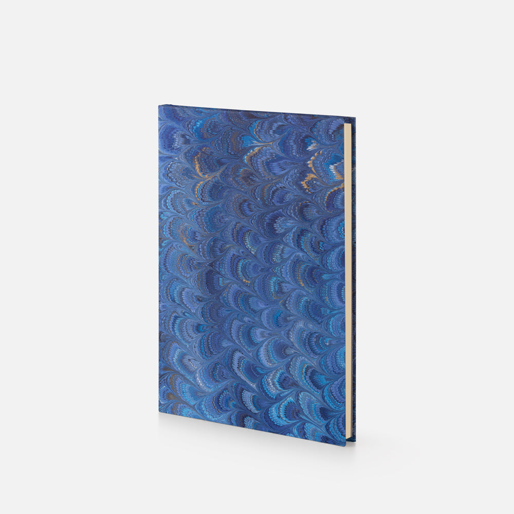 Marbled Paper Journal - Hard Cover - Lined