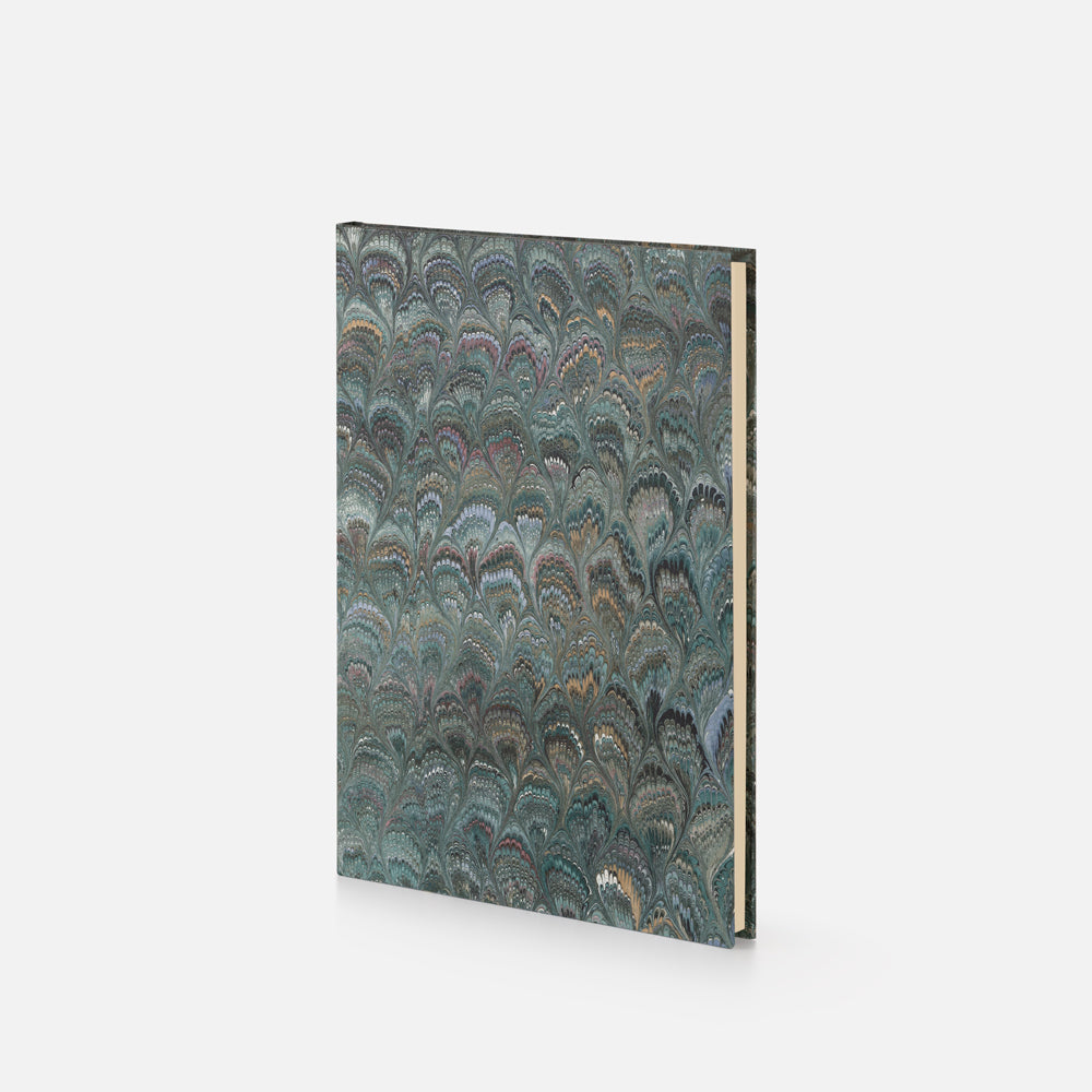 Marbled Paper Journal - Hard Cover - Lined