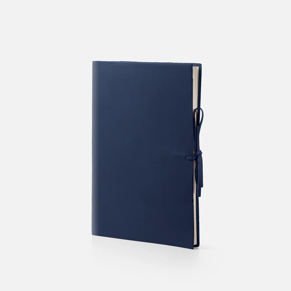 Leather Journal - Soft Cover - Unlined - With Tie
