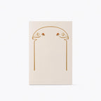Red and Gold Hummingbird Stationery