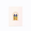 Rooftops of Florence Window Card