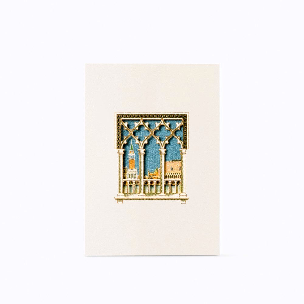 San Marco Venice Window Card