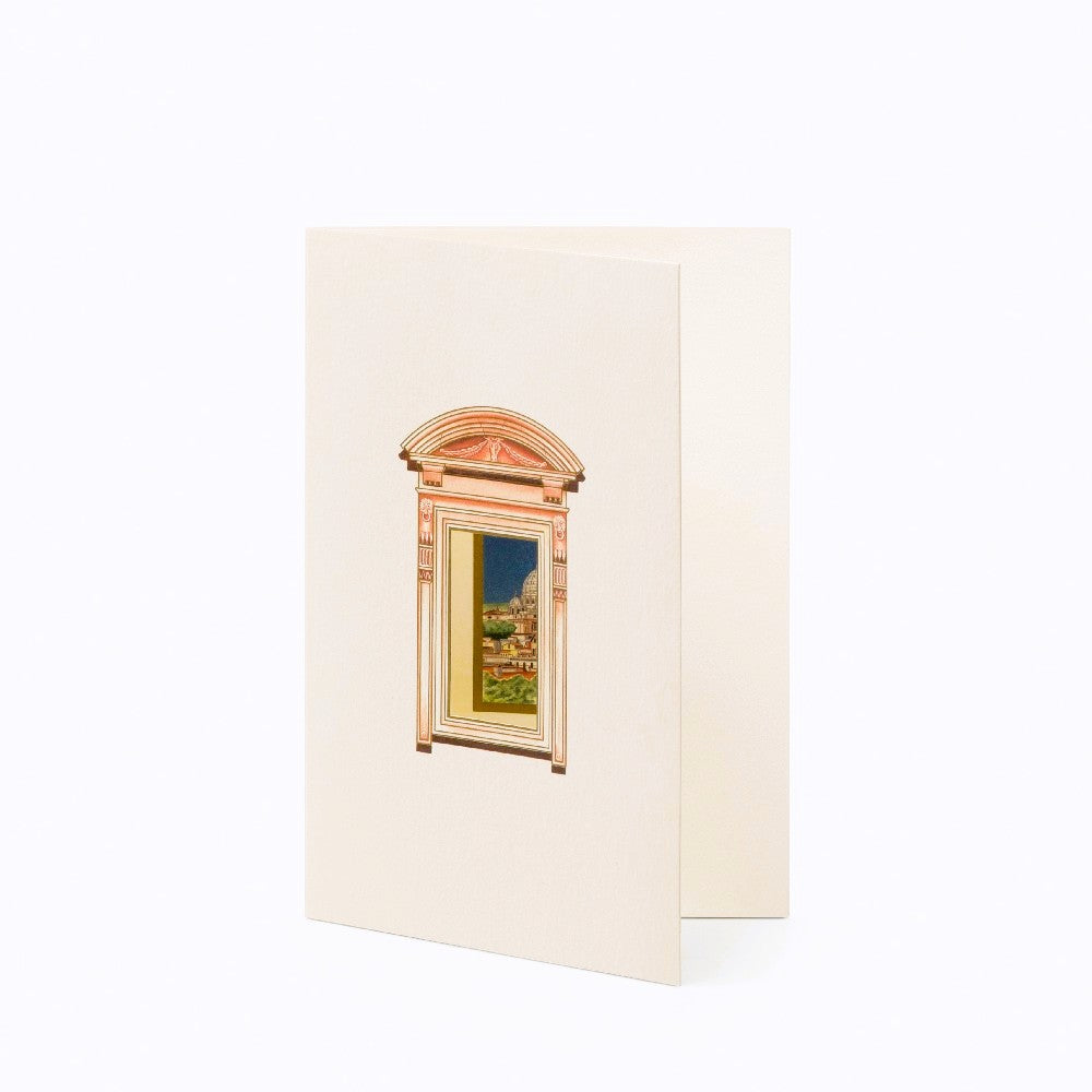 St Peter's Rome Window Card