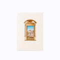 Rome Pantheon Window Card