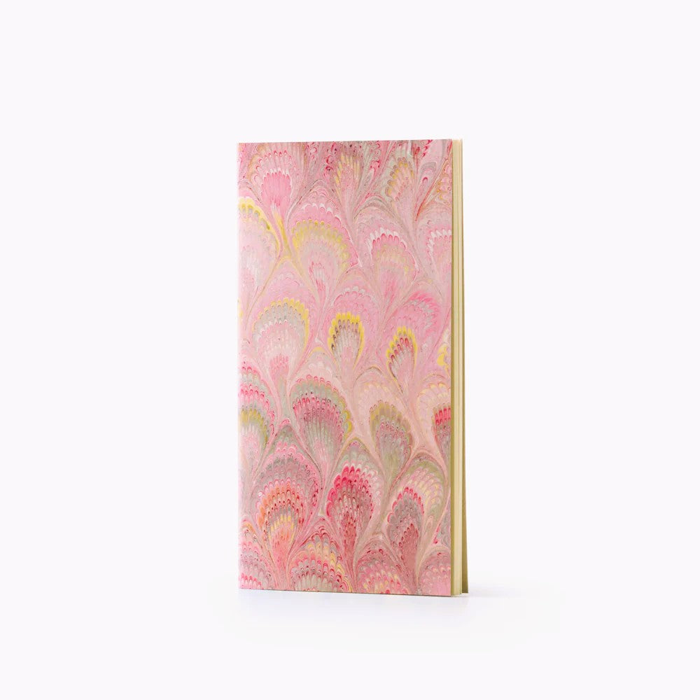 Slim Marbled Paper Journal - Soft Cover - Lined
