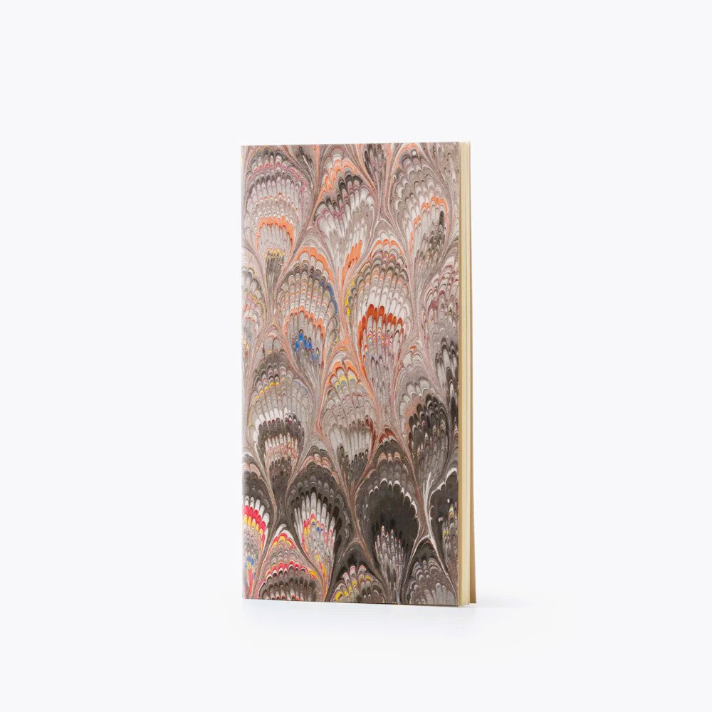 Slim Marbled Paper Journal - Soft Cover - Lined