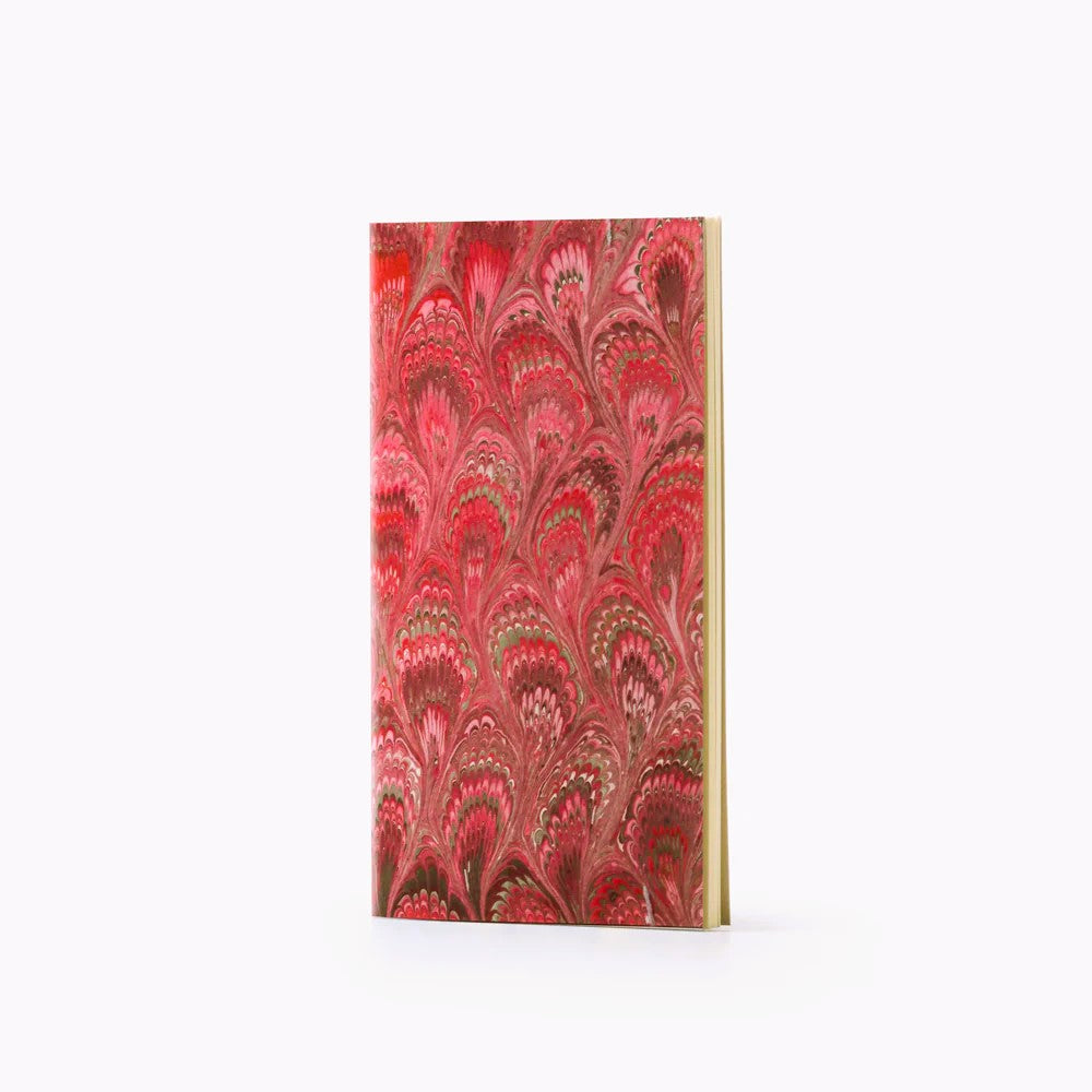 Slim Marbled Paper Journal - Soft Cover - Lined