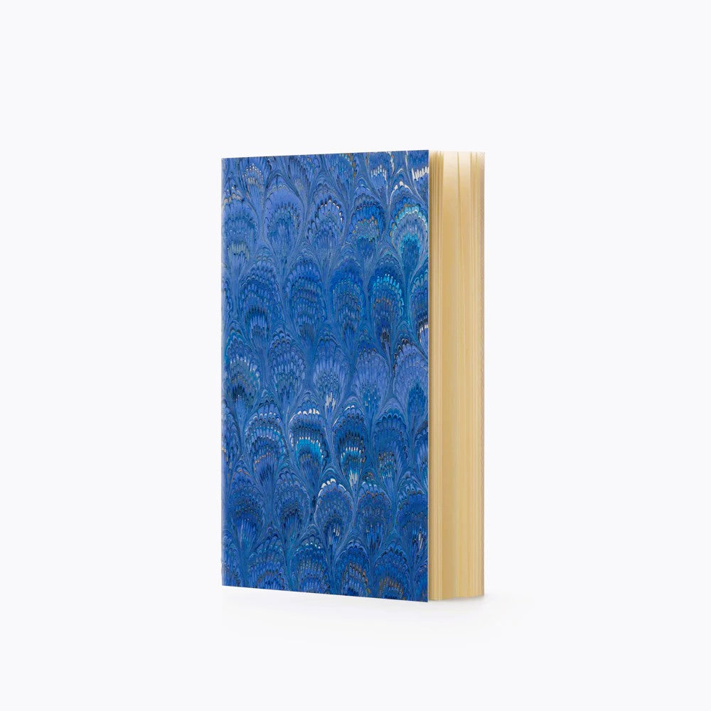 Slim Marbled Paper Journal - Soft Cover - Lined