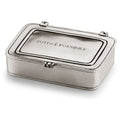 'Anything is possible' Italian Pewter Lidded Box