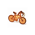 Bicycle Leather Key Ring