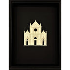 Florence Paper Sculptures - Santa Croce