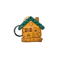 House Leather Key Ring