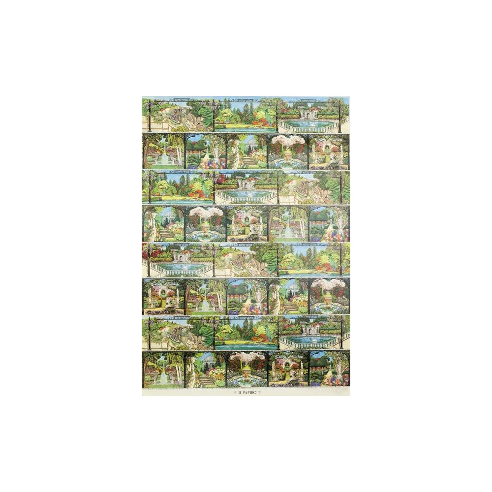 Italian Gardens Wrapping Paper