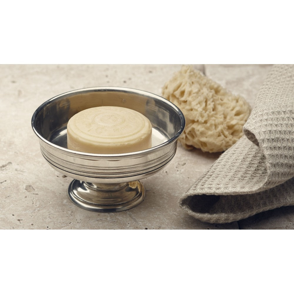 Italian Pewter Footed Dish
