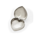 Italian Pewter Heart Box