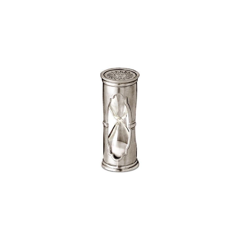Italian Pewter Round Hourglass